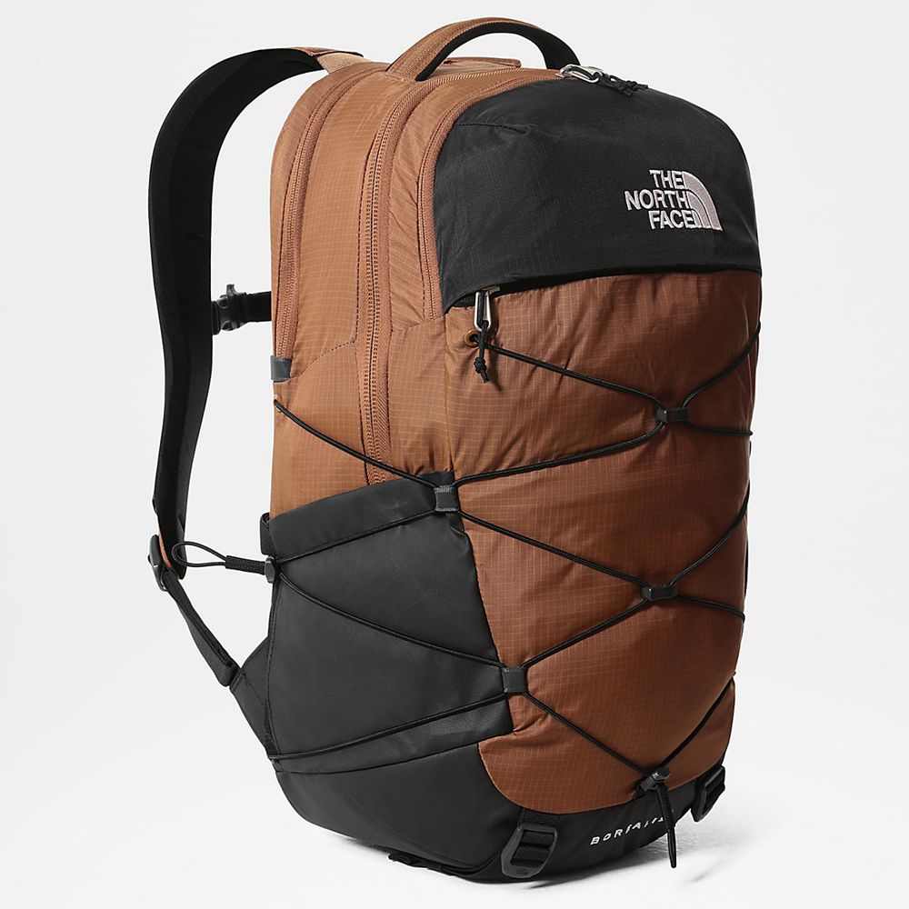 The North Face Backpacks Mens Australia - The North Face Borealis Brown / Black (BZK-527480)